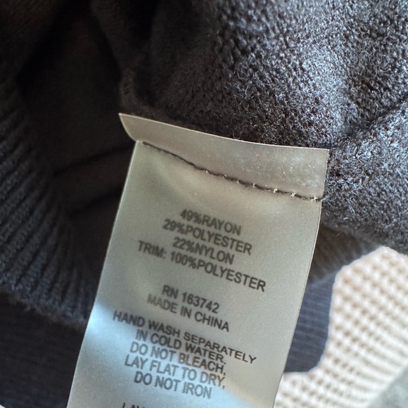 Sioni Black Petal Frill Sleeve Ruffle Neck Woman’s Sweater Size Small - Picture 3 of 13